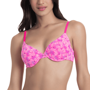 Lady Genny - Sostén Microfibra Con Soft Push-Up