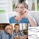 thumbnail image 2 of Gafas de presbicia con doble luz, gafas con zoom inteligente, borde de corte de diamante sin marco, gafas de presbicia con luz azul, tanto de cerca como de lejos, de doble uso, 2 of 5