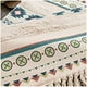 thumbnail image 2 of Bajada de cama Bordada Kilim de estilo etnico 60x100 cm, 2 of 3