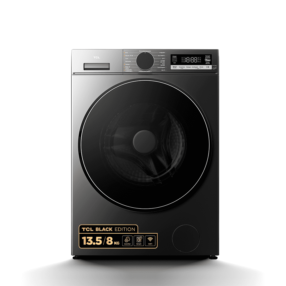 Lavadora Secadora Frontal TCL 13.5Kg/8Kg Titanio Smart Wifi C3614WDG