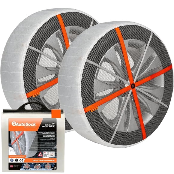 AutoSock HP695 fundas para nieve para neumáticos, paquete de 2