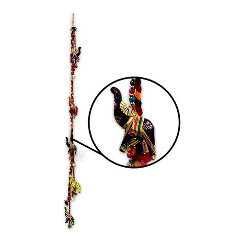 Genérico - Colgante Elefante Hindú Textil Decorativo