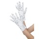 thumbnail image 4 of GUANTES DE MUÑECA CON LENTEJUELAS PARA MUJERES INSPIRE CHIC PARA EL REGRESO A CLASES, MANGAS BRILLANTES DE DEDO COMPLETO PARA FIESTA, BANQUETE, DISFRAZ, VESTIDO DE PROMOCIÓN, BLANCO, 4 of 5