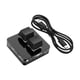 thumbnail image 4 of Copiar y pegar teclado de 2 teclas Mini teclado USB 2 teclas Teclados para juegos de PC con cable USB Mecánico para trabajo de contabilidad de audio negro, 4 of 5