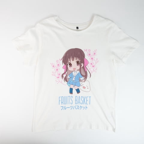 Polera Mujer You Fruits Basket Girl Blanco
