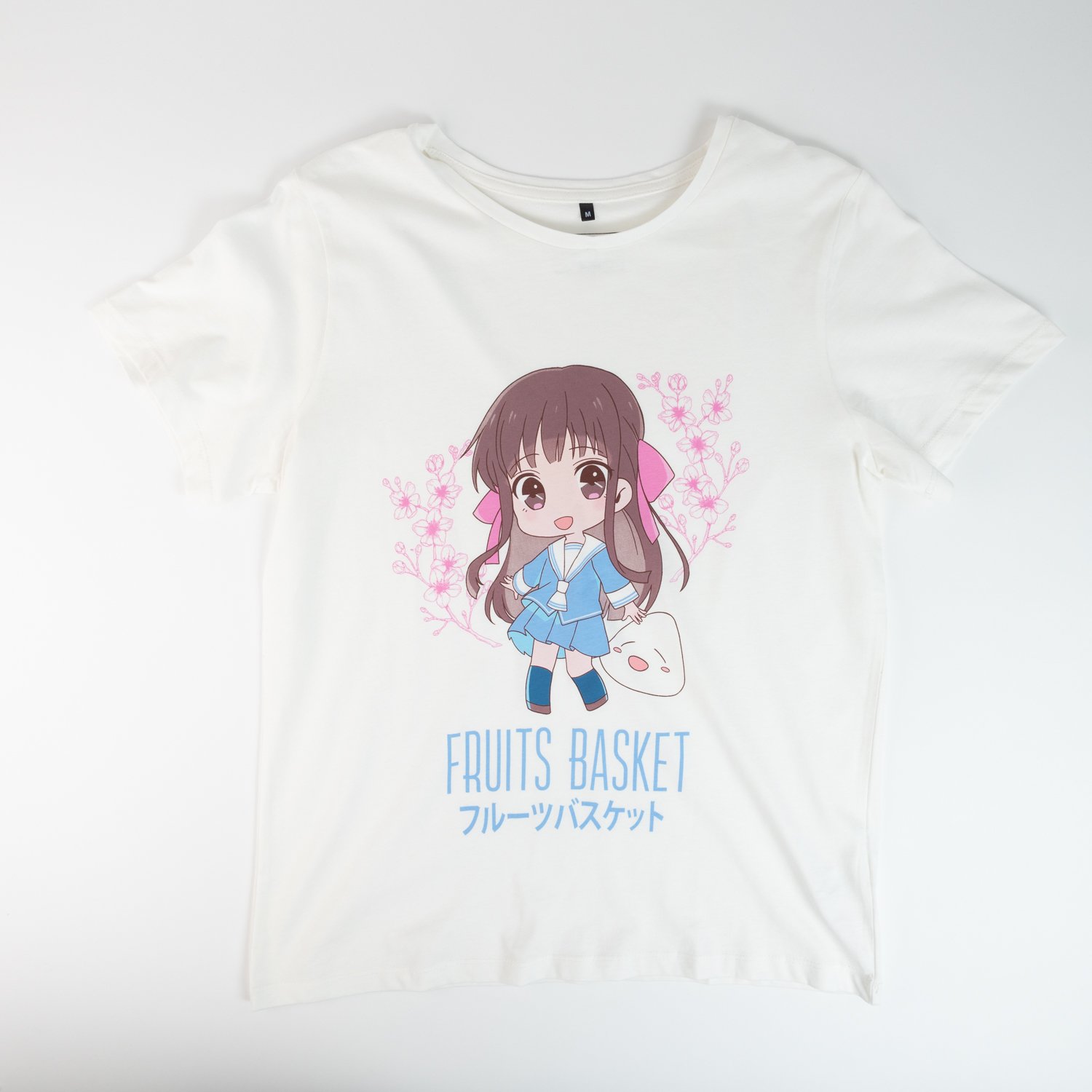 Polera Mujer You Fruits Basket Girl Blanco