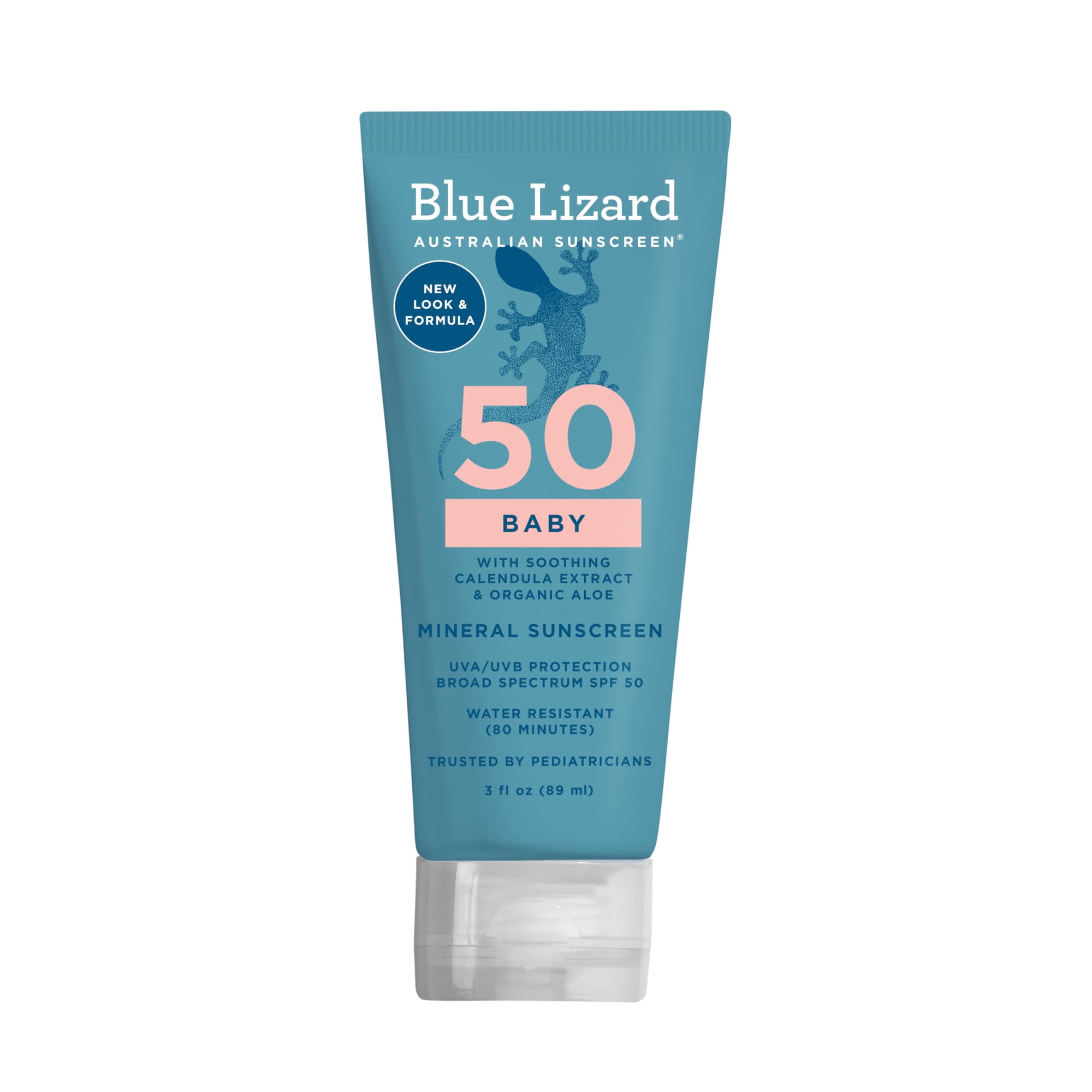 Protector Solar Blue Lizard Baby Mineral Spf 50+, 90 Ml, Resistente Al Agua