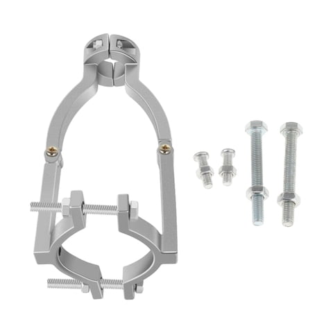 Ioensy - Soporte De Adaptador De Broca De Agujero Cuadrado Durable Para Máquinas De Perforación Prensa De Taladro Con 4 Tornillos