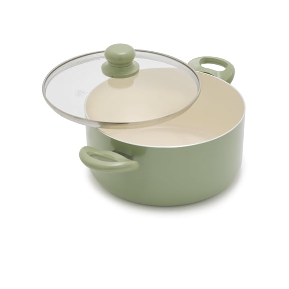 Cacerola GreenLife 4,7 L antiadherente verde salvia