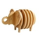 thumbnail image 3 of Posavasos De Madera Con Forma De Elefante, Juego De Tazas Artísticas, Esteras Para Regalo, Mesa De Comedor, Hotel, 3 of 3