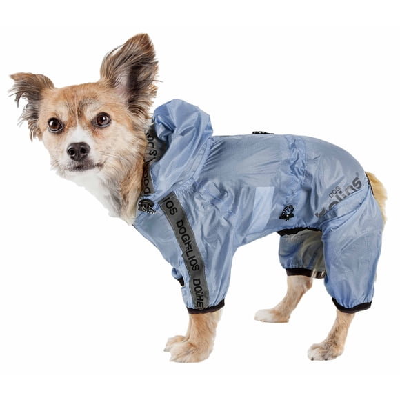 Impermeable para perro tipo poncho y chamarra para mascota Torrential Shield de Pet Life