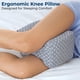 thumbnail image 2 of Almohada de rodilla 5 STARS UNITED para aliviar el dolor de cadera para personas que duermen de lado, 2 of 7