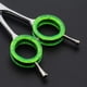 thumbnail image 5 of 12 tijeras de silicona suave con anillos para los dedos, insertos para el pulgar, protector de dedos, accesorios para peluquería, tijeras de corte de pelo y tijeras para mascotas, color aleatorio., 5 of 7