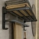 thumbnail image 5 of Soporte Plegable De Pared Para Toallas Aluminio Con Gancho 50cm negro, 5 of 5