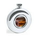 thumbnail image 1 of Botella Petaca Licor Acero Inoxidable Diseño Circular Maister 150 ml, 1 of 3
