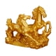 thumbnail image 3 of Estatua De Caballo Modelo Animal Adornos De Caballo Para Comedor Decoración De Escritorio Oro, 3 of 3
