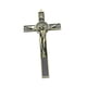 thumbnail image 5 of Figura de Crucifijo Católico de Metal para Decoración de Pared, Resistente Al Desgaste, para El Hogar, Adorno Práctico, Cruz de Pared para Puerta, Ven Bronce negro, 5 of 5