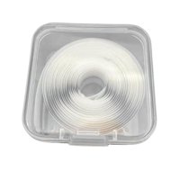 Magideal - Tirarere De Pegamento Para Pestañas De 1 Metro, Sin Pegamento, Exterior Exterior Exterior Natural, Fácil De Utilizar, Negro Reutilizable De Larga Duración Para Pestañas Postizas