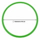thumbnail image 2 of Set X12 Aros De Agilidad 40cm Entrenamiento Deporte Futbol, 2 of 2