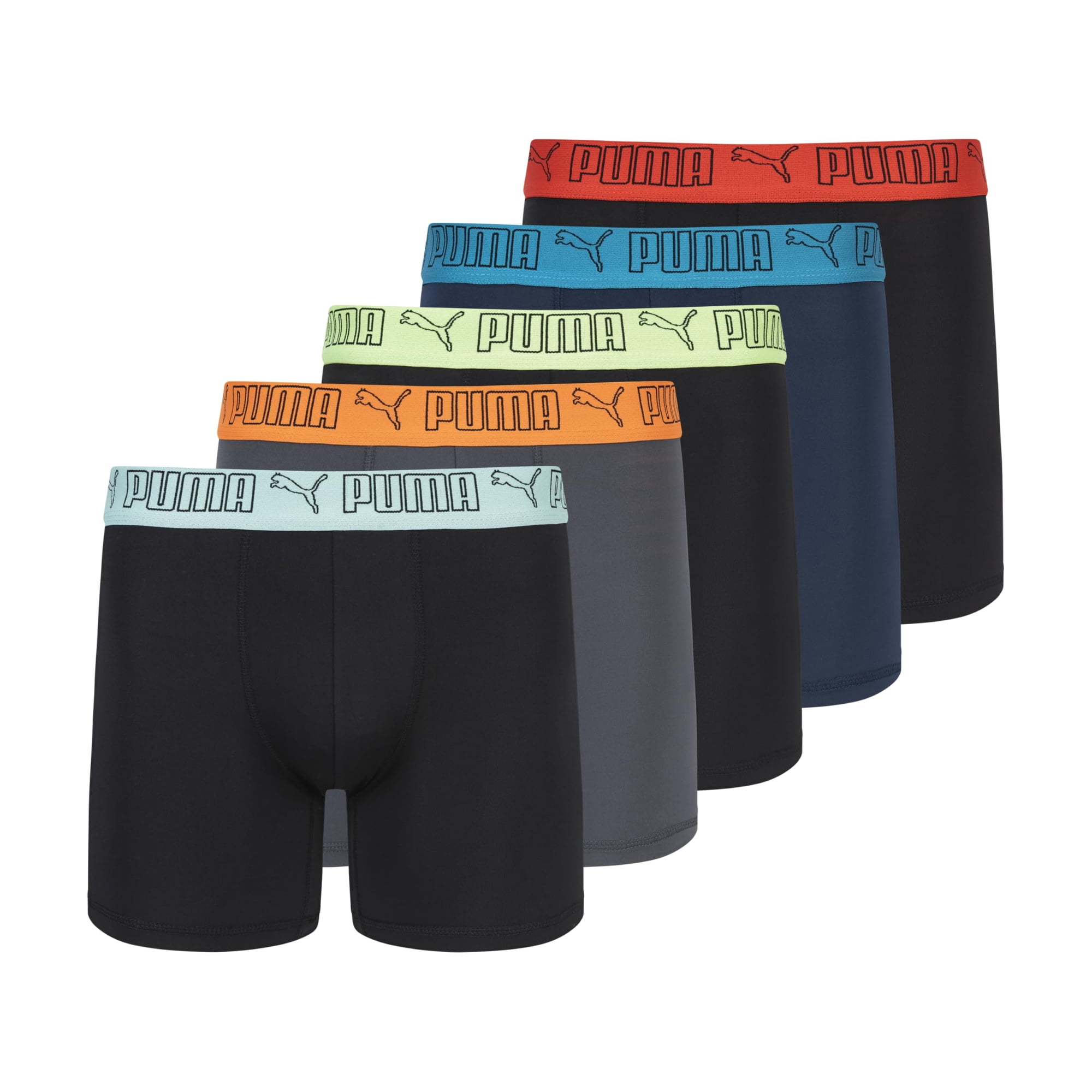 Calzoncillos Tipo Bóxer Puma Performance Para Hombre, Talla Xl, Paquete De 5