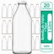 thumbnail image 2 of Botellas de Vidrio Lechera Jugos 1L 1000 ml c/Tapa - Pack 20, 2 of 9