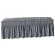 thumbnail image 5 of Protector De Muebles De Asiento De Banco De Cubierta De Banco Largo Para Sala De Estar Decoración De Hotel Gris, 5 of 5