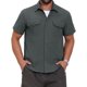 thumbnail image 1 of INSPIRE CHIC Camisa Cargo Sólida para Hombre Dos Bolsillos Manga Corta Camisas Utilitarias L Gris, 1 of 5