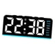 thumbnail image 5 of Reloj Despertador Digital Con Luz Nocturna LED Para Dormitorio De Estilo Rústico, Sala De Estudio, Luz Azul., 5 of 5