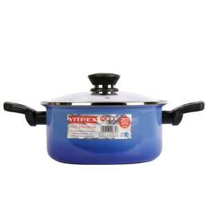 Olla De Acero Vitrex Etai Blue 20Cm