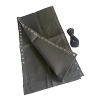 Magideal - Tela De Repuesto Para Silla Con Kit De Cuerda Elástica, Accesorios Para Silla Para Tumbona Reclinable De , Gris