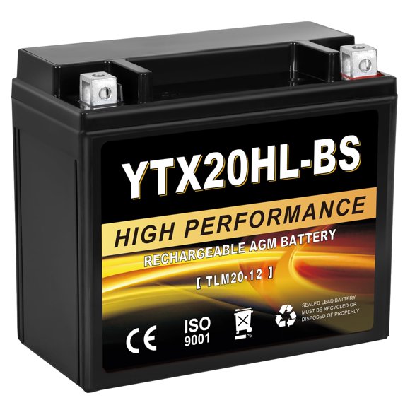 Batería Daakmax YTX20HL-BS 12V 20Ah AGM Sellada
