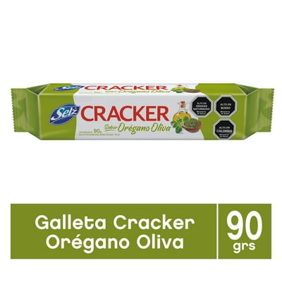 Galletas Saladas Orégano Y Oliva Bolsa 90 G Cracker