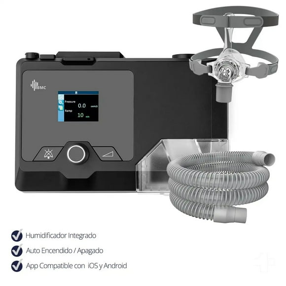 Cpap Resmart + Humidificador + Tubo Estándar + Máscara Nasal L
