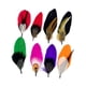 thumbnail image 1 of Plumas para sombreros Fedora, plumas artesanales novedosas para sombreros de vaquero, broches, decoraciones de broches Cantidad 10, 1 of 5