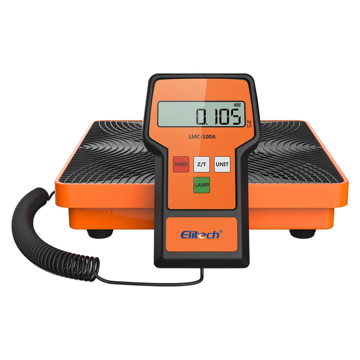 Báscula Refrigerante Elitech Lmc-100a+ De 100 Kg Con Estuche Para Hvac