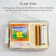 thumbnail image 4 of Cajas organizadoras Citylife 5 piezas 15 x 24 x 7 cm, transparentes y apilables, 4 of 9