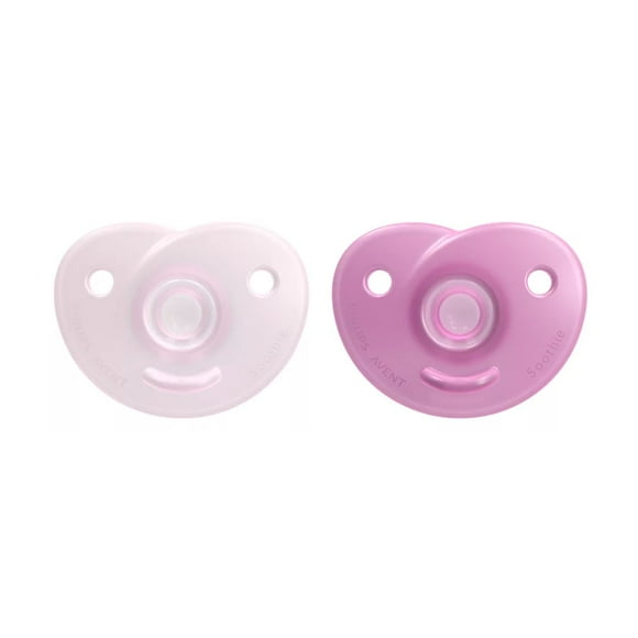 Chupete Soothie 0-6m 2 Unidades Frambuesa/Rosa