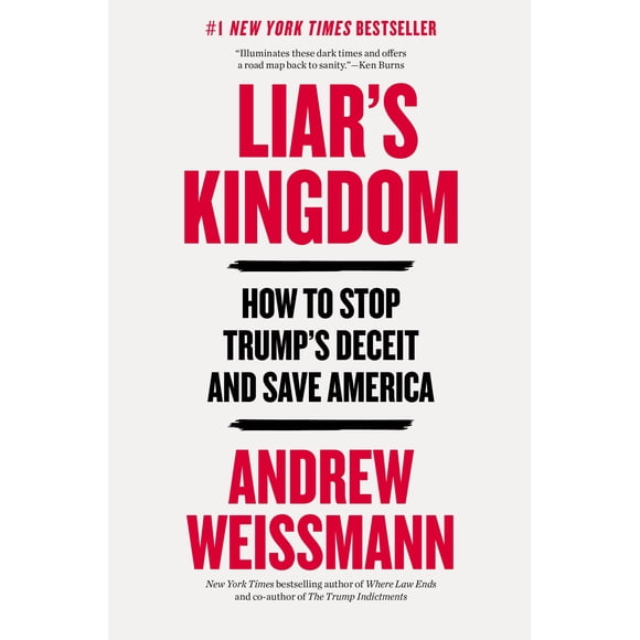 Libro LITTLE BROWN Reino de los Mentirosos por Andrew Weissmann
