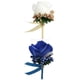 thumbnail image 2 of 2 Broches De Flores Rosas De Estimulación, Alfileres De Ramillete De Boda, 2 of 2