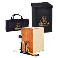 Ortega Guitars - Paquete De Cajones Stomp Box Ortega, Manos Libres, Con Pedal Y Bolsas
