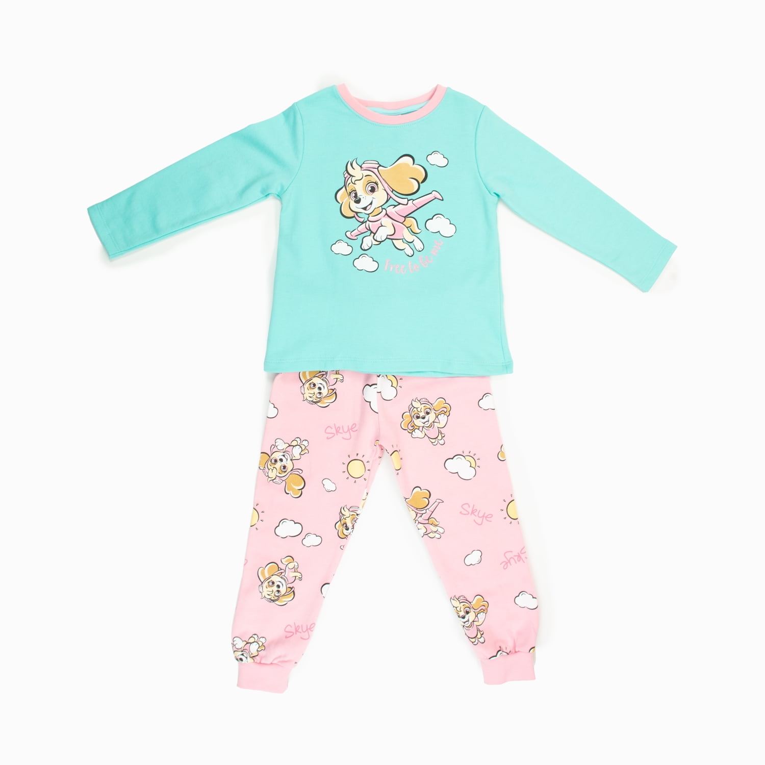 Pijama Niña Fly Celeste Paw Patrol