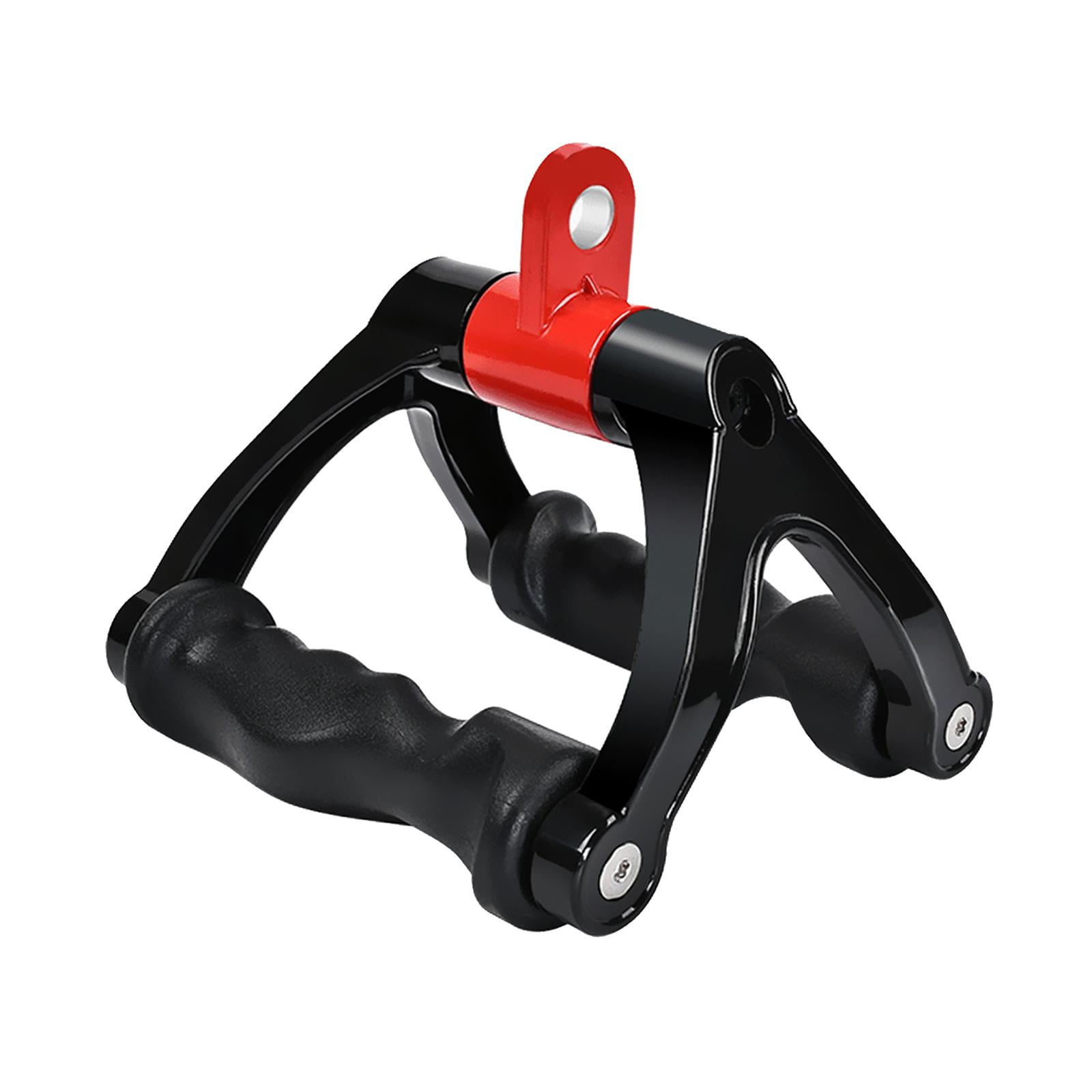 Magideal - Accesorios De La Máquina Del Cable Del Accesorio Del Cable De La De La D Doble Cojinete 661 Lbs Cuerda Del Tríceps Barra De Presión En , Negro