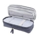 thumbnail image 4 of Caja De Lápices Bolsa De Papelería Con Cremallera Dual Capacidad Grande Para Estudiantes De Escuela Azul, 4 of 5