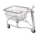 thumbnail image 3 of Carrito De Compras En Miniatura, Carrito De Juguete, Modelo Divertido, Mini Canasto De Almacenamiento, Regalo Para Niñas, Plateado Y Rosa, 3 of 3