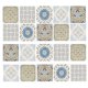 thumbnail image 1 of 20Pieces Mosaico Azulejos De Pared Pegatinas Cocina Baño Calcomanías Impermeables # 1, 1 of 5