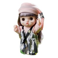 Bothyi - Adroable 23Cm 1/6 Bjd Girl Doll Toy Estilo Aleatorio Vestir Diy Blink