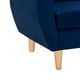 thumbnail image 3 of Sofa Bote 1c Felpa 05 Azul Marino, 3 of 6