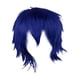 thumbnail image 3 of Cosplay Peluca Corta Resistente Al Calor Spiky Para Disfraz Hombres Cosplayer Azul, 3 of 5