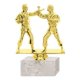 thumbnail image 1 of Trofeo Plástico Karate Doble Con Base Mármol, 1 of 1