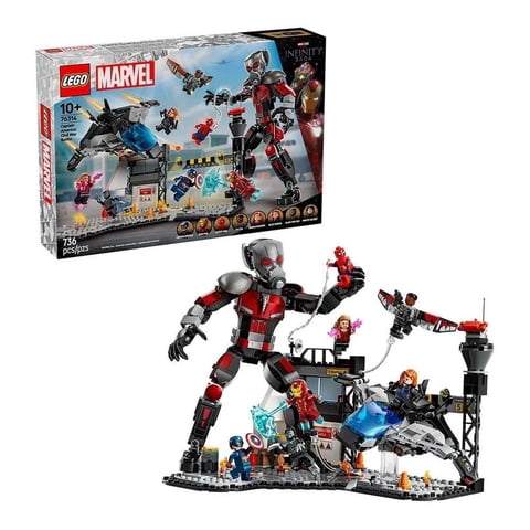 Set Lego Super Heroes Gran Batalla De Capitán América: Civil War 76314